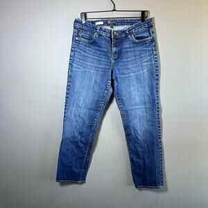 Kut from the Kloth Catherine Mid-Rise Boyfriend Jeans Size 12